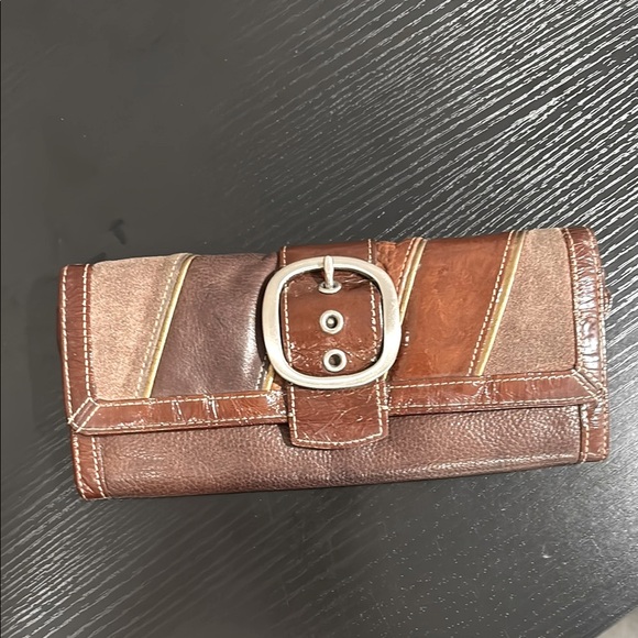 Fossil Vintage buckle wallet - Picture 1 of 8